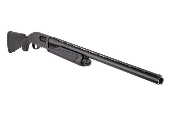 Remington 870 Express 12 Gauge Shotgun has a vent ribbed 26-inch barrel and 5 shell capacity